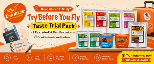 Indian Students Going Abroad: What Food Should You Pack for Your First 30 Days?