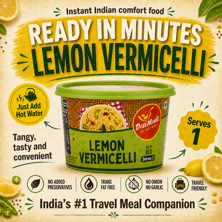 Jain Lemon Vermicelli - Cuppa