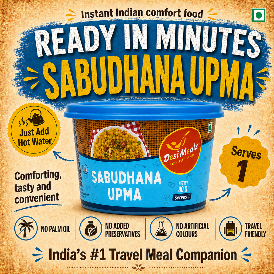 Jain Sabudhana Upma - Cuppa