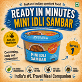 Jain Mini Idli Sambar