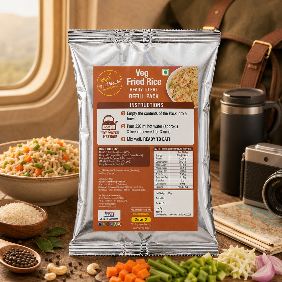 Veg Fried Rice- Refill
