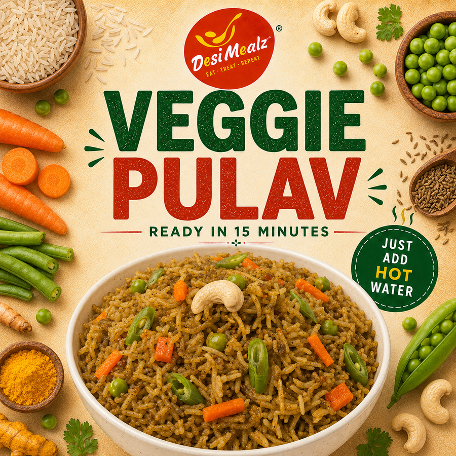 Veggie Pulav - Cuppa
